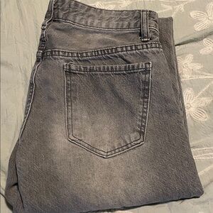 Casual Gray Boyfriend Jeans